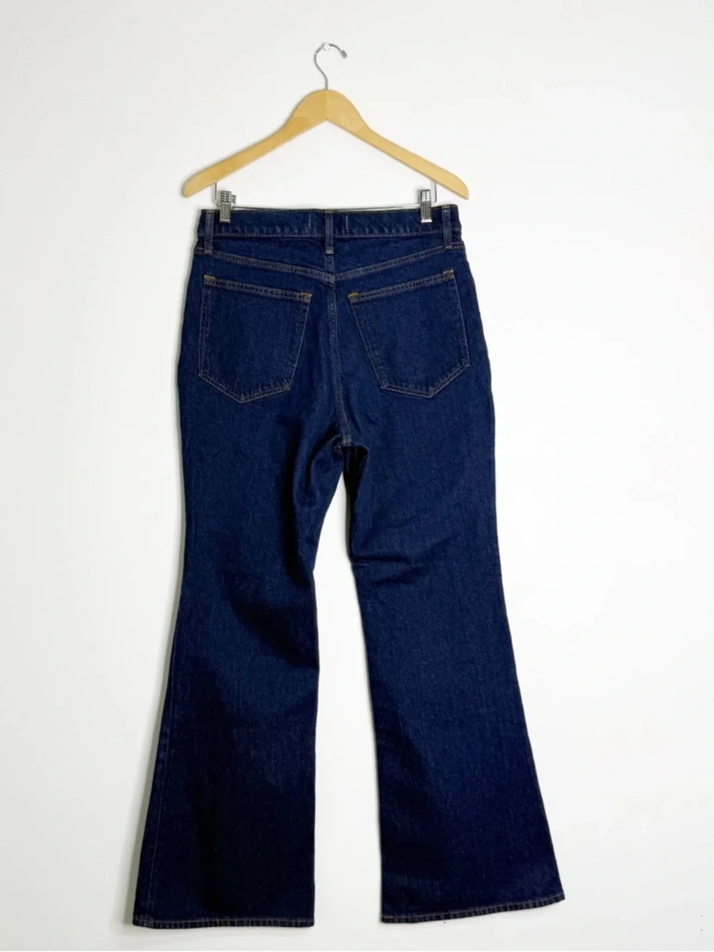 Abercrombie & Fitch Vintage Flare Jeans High Rise 10R Dark Wash 30x32